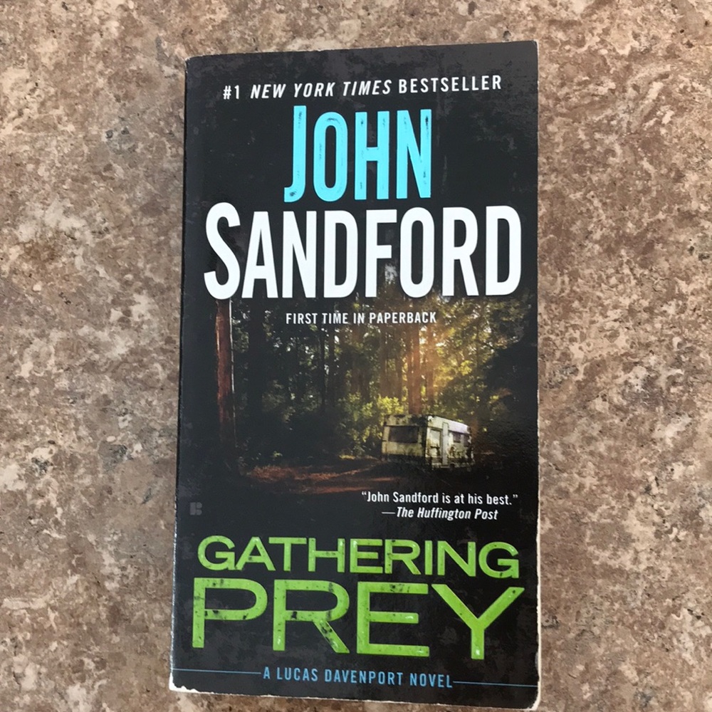 John Sanford “Gathering Prey” Book